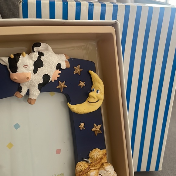 Nursery Rhyme Picture Frame 3 1/2 x 5 Hey Diddle Diddle Keepsake Collection - Picture 3 of 8